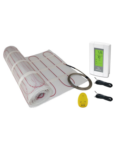 Mat calefacción suelo radiante Warming Systems 50 m con termostato