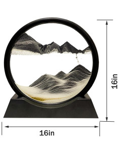Imagen de Arena Móvil HYUGF 40.6 cm Arte Relajante 2