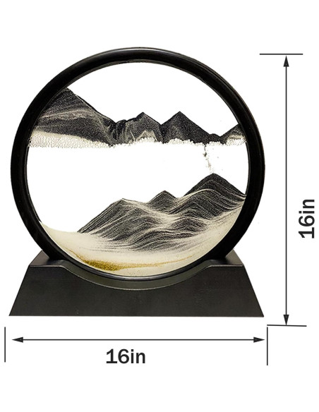 Imagen de Arena Móvil HYUGF 40.6 cm Arte Relajante