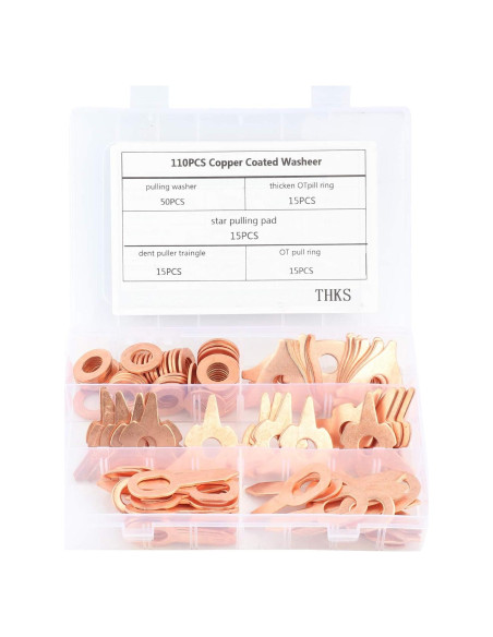 Kit 110pcs Anillos de Tirón Abolladuras Chazcool