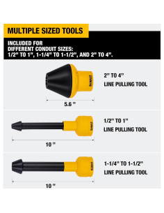 Kit de Accesorios para Aspiradora DEWALT DXVA00-0301, 3 Piezas 2
