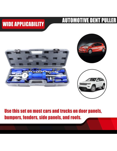 Extractor de Abolladuras FEXON 15PCS Kit Reparación 8.64kg