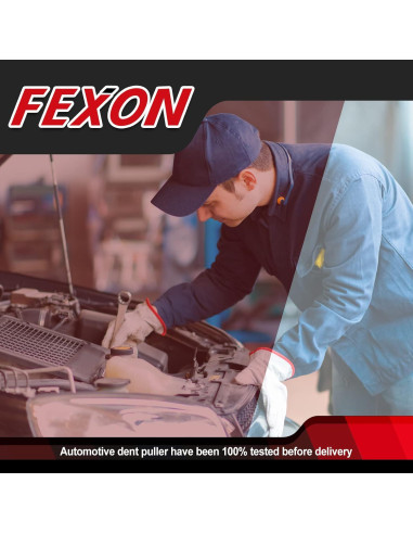 Extractor de Abolladuras FEXON 15PCS Kit Reparación 8.64kg