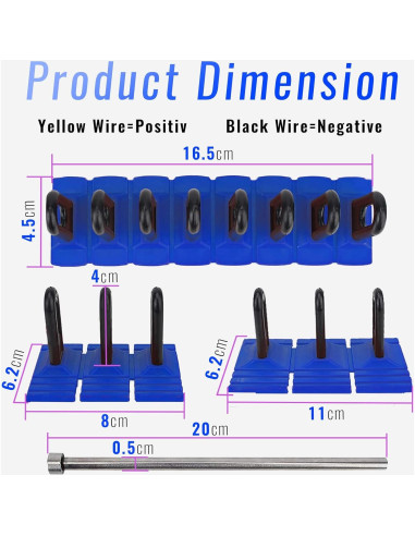 Kit de Reparación de Abolladuras HiYi DR01 Azul 0.22 kg