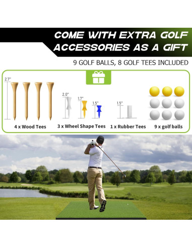 Alfombra de Golf Bltend 5x4 pies Sintético para Práctica