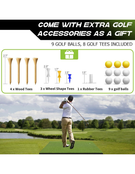 Alfombra de Golf Bltend 5x4 pies Sintético para Práctica