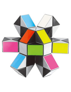 Rompecabezas Cubo de Serpiente Grande AHYUAN 48 Cuñas