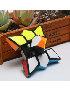 Spinner Fidget Toy AHYUAN Cubo 1x3x3 Antiestrés 11.18 cm 2