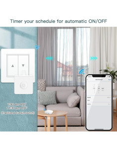 Conjunto Fingerbot y Hub Bluetooth MOES Control Inteligente 2