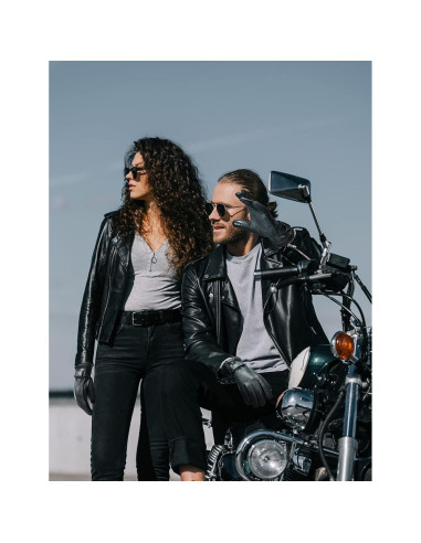 Guantes de Cuero KEMIMOTO Invierno Táctiles para Hombres y Mujeres