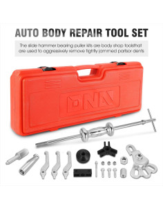 Kit de Herramientas DNA Motoring 13 Piezas con Martillo 2
