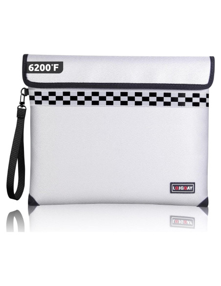 Bolsa a Prueba de Fuego LOJGOAY 33x28 cm Resistente al Agua