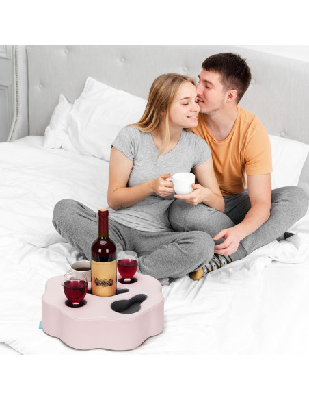 Cojín Soporte para Tazas IGOHEALS Rosa PU 35,56 cm