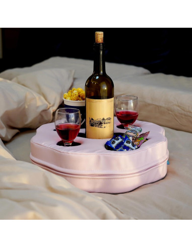 Cojín Soporte para Tazas IGOHEALS Rosa PU 35,56 cm