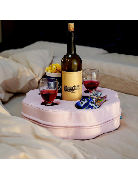 Cojín Soporte para Tazas IGOHEALS Rosa PU 35,56 cm