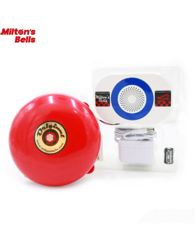 Kit Timbre Inalámbrico Milton con Campana y Transmisor