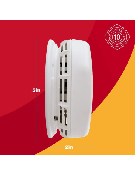 Alarma de Humo Alerta Primer SA3210 Detección Dual 10 Años