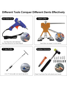 Extractor de Abolladuras Larlarsa Qipei-024 Kit Completo 2