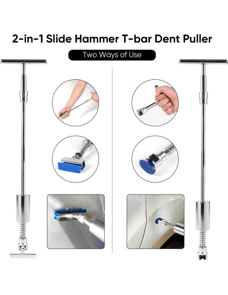 Extractor de Abolladuras Larlarsa Qipei-024 Kit Completo