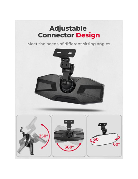 Espejo Retrovisor KEMIMOTO UFORCE 1000 Ajustable 2023