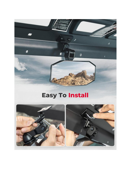 Espejo Retrovisor KEMIMOTO UFORCE 1000 Ajustable 2023