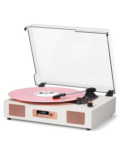 Reproductor de Vinilo Bluetooth DANFI AUDIO TE-2017 3 Velocidades