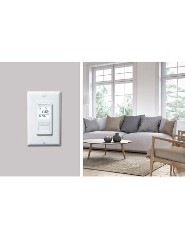 Interruptor Programable Solar Honeywell Home RPLS740B 7 Días