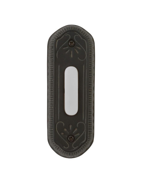 Timbre de Puerta Craftmade PB3034-WB Iluminado Negro
