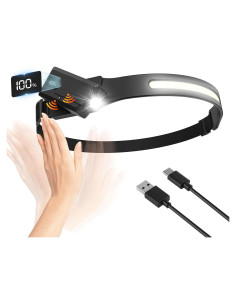 Linterna Frontal Recargable LC-dolida con Foco Ajustable 350 Lúmenes