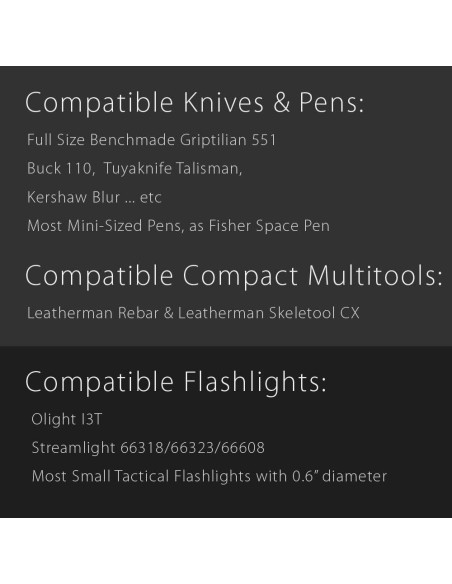 Funda de Cuero Diodrio para Cuchillo EDC Castaño 11.43 cm