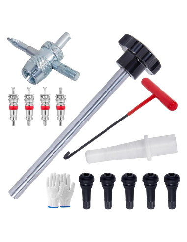 Kit de Herramientas Richcat para Válvula de Neumático 5 TR413