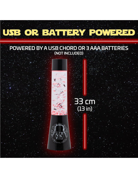 Lámpara de Flujo Brillante Paladone Star Wars 33 cm