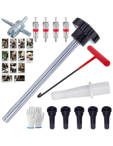 Kit de Herramientas Richcat para Válvula de Neumático 5 TR413