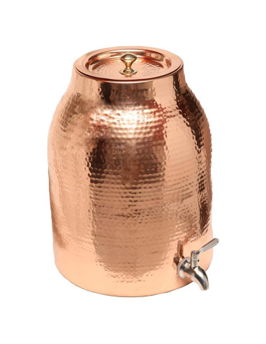 Dispensador de Agua de Cobre Copper Mules 13 Litros Martillado