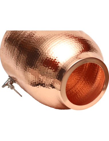 Dispensador de Agua de Cobre Copper Mules 13 Litros Martillado