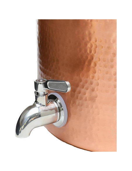 Dispensador de Agua de Cobre Copper Mules 13 Litros Martillado