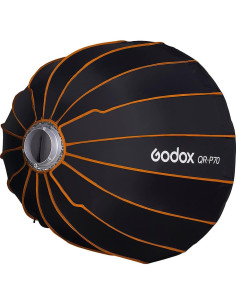 Godox Softbox Parabólico QR-P70 70 cm con Rejilla Panal 2