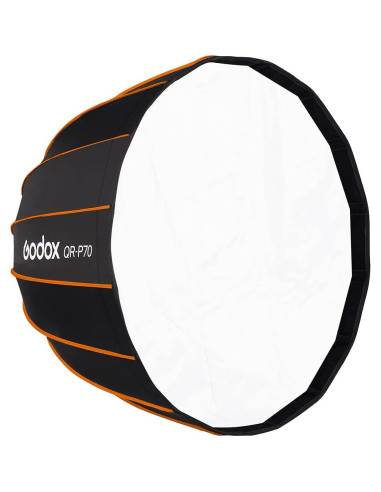 Godox Softbox Parabólico QR-P70 70 cm con Rejilla Panal