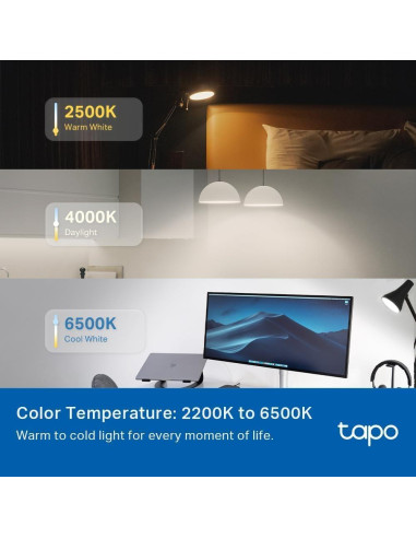 Bombillas Inteligentes Tapo TP-Link L535E 1100 Lúmenes RGBW