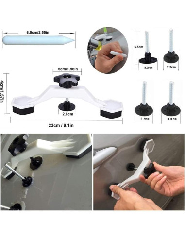 Kit de Herramientas para Reparación de Abolladuras Gliston 45 Piezas