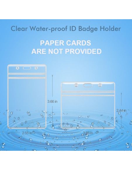Mcyye 3 Sujetadores de Identificación Retráctiles con Clip