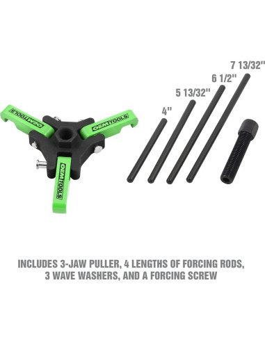 Kit Extractor Amortiguador Armónico OEMTOOLS 25090 6 Piezas
