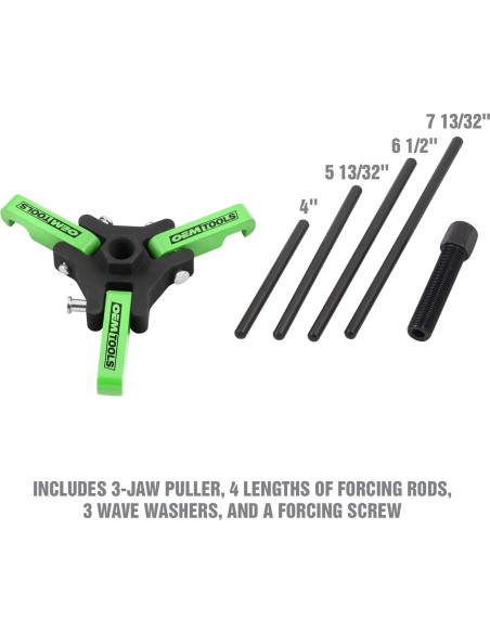 Kit Extractor Amortiguador Armónico OEMTOOLS 25090 6 Piezas
