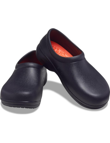 Zapatos Antideslizantes Crocs Work On The Clock 13M/11H Negro