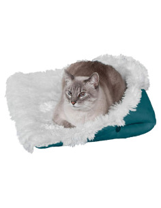 Cama Autocalentadora Furhaven para Gatos Pequeña 4 en 1