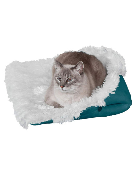Cama Autocalentadora Furhaven para Gatos Pequeña 4 en 1