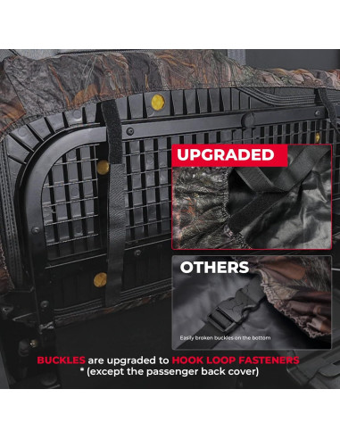 Funda de Asiento KEMIMOTO Camo para Polaris Ranger 60/40