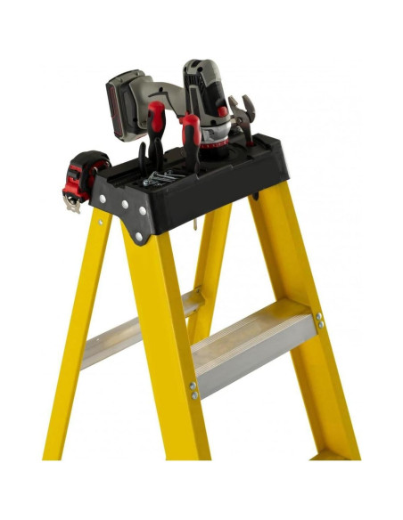 Escalera de Fibra de Vidrio AIRADP 2,44 m 250 kg Antideslizante