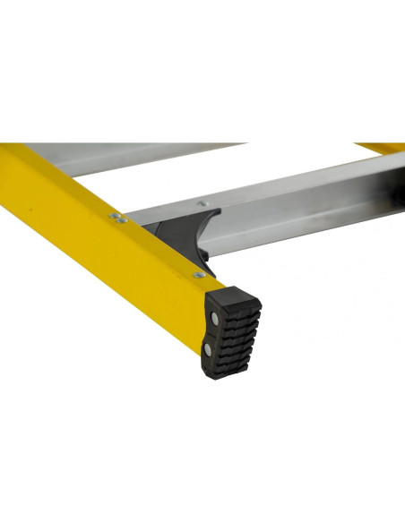 Escalera de Fibra de Vidrio AIRADP 2,44 m 250 kg Antideslizante
