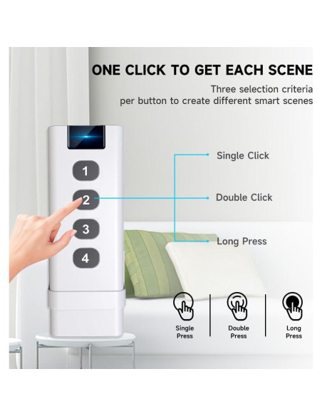 Control Remoto de Escena ZigBee IHSENO - Interruptor Inteligente